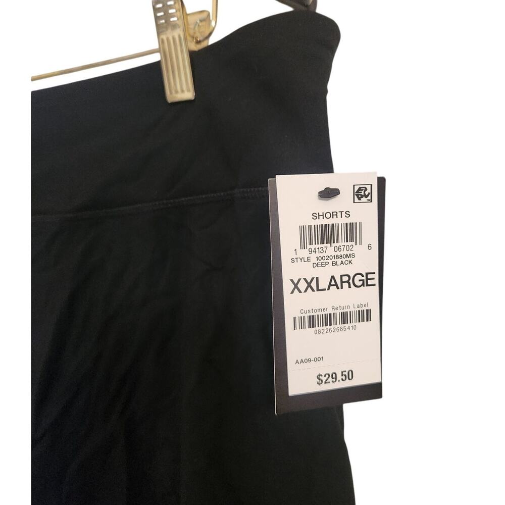 NWT Ideology Women's Black Workout Shorts XXL - Picture 3 of 5